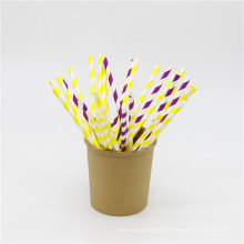 Biodegradable Disposable Paper straws milk drinks straws